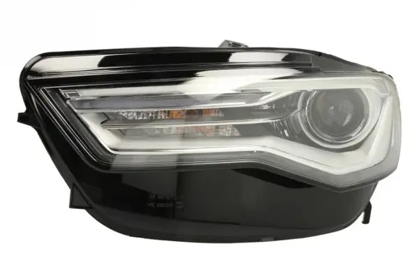 Far fata Stanga (bi-xenon LED, D5S H7 LED PWY24W, electric, cu motor) potrivit AUDI A6 ALLROAD C7, A6 C7 04.15-02.18