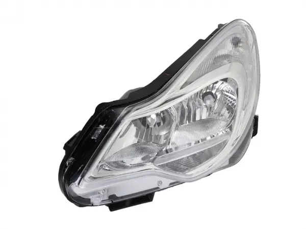 Far fata Stanga (H1 H7, electric, cu motor, culoare insert: cromat, culoare semnalizator: alb) potrivit OPEL CORSA D, CORSA D HATCHBACK