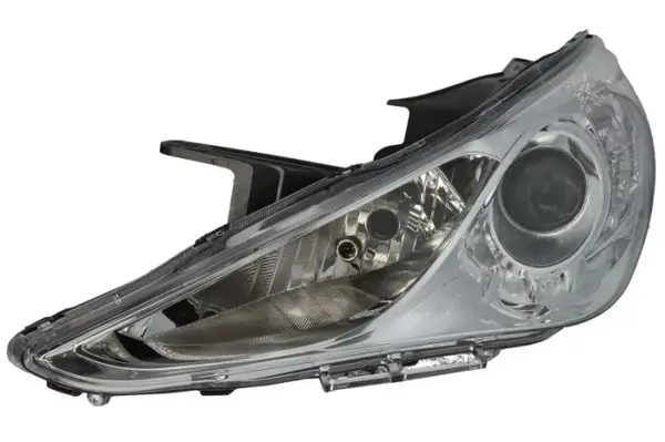 Far fata Stanga (H1 H7, electric, fara motoras, culoare insert: cromat, culoare semnalizator: alb) potrivit HYUNDAI SONATA VI