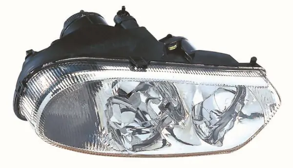 Far fata stanga (H1 H7, electric, fara motoras, culoare interior: cromat, culoare semnalizator: alb) potrivit ALFA ROMEO 156 01.97-12.03