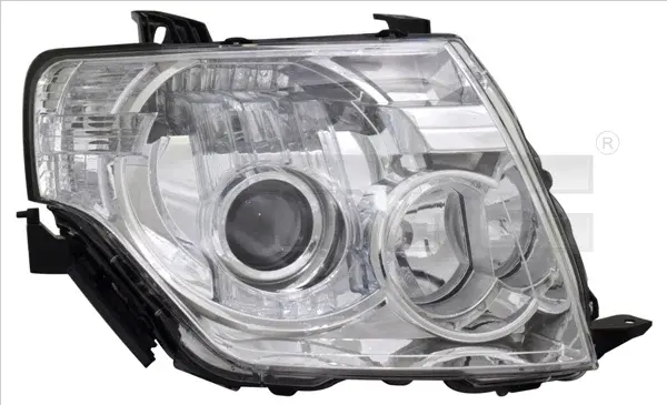 Far fata Stanga (H11 H9, electric, cu motor) potrivit MITSUBISHI PAJERO IV 02.07-