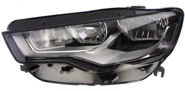 Far fata Stanga (H15 H7, electric, cu motor, culoare insert: negru) potrivit AUDI A6 ALLROAD C7, A6 C7