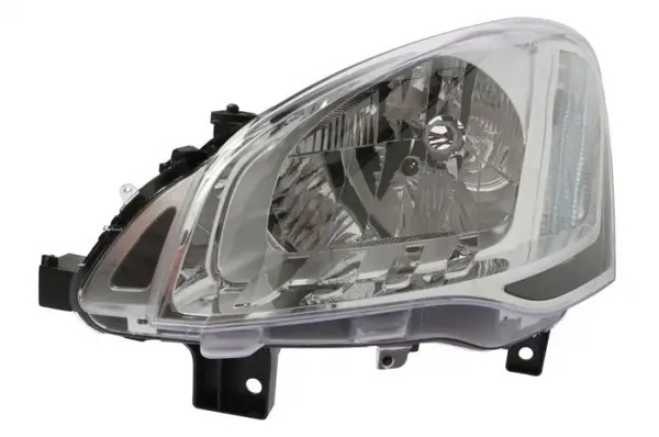 Far fata Stanga (H4, electric, cu motor) potrivit CITROEN BERLINGO, BERLINGO MULTISPACE, BERLINGO MINIVAN