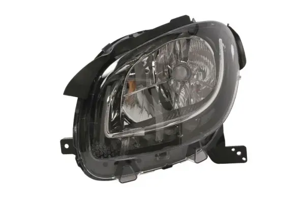 Far fata Stanga (H4, electric, fara motoras, cu garnitura) potrivit SMART FORTWO 07.14-