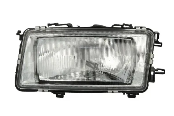 Far fata Stanga (H4, electric, fara motoras, culoare insertie: argintiu) potrivit AUDI 80 B3, COUPE B2, COUPE B3, QUATTRO 01.86-12.91