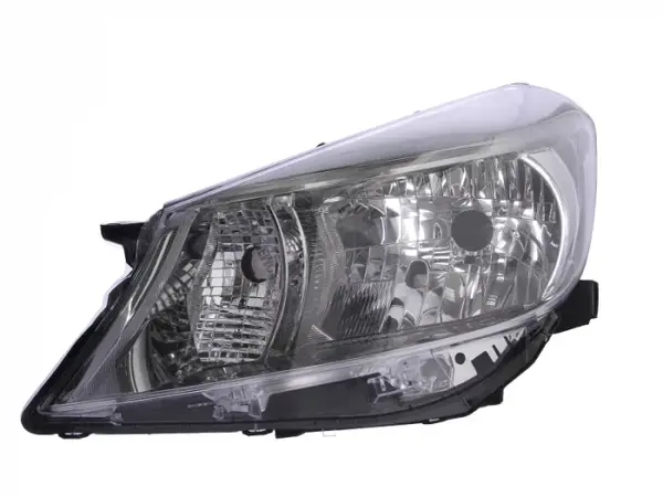 Far fata stanga (H4, electric, fara motoras, culoare interior: gri) potrivit TOYOTA YARIS, YARIS HATCHBACK