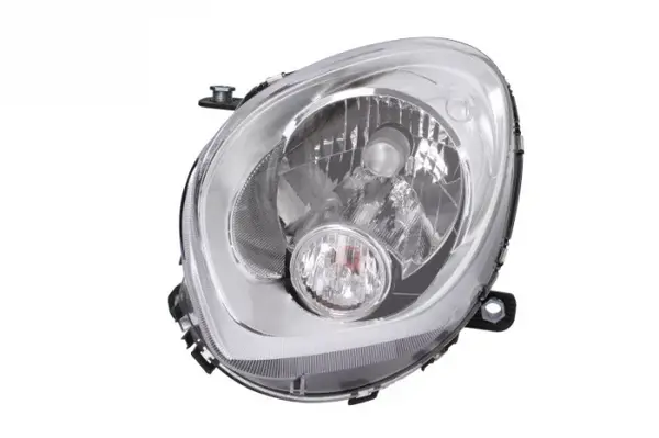 Far fata Stanga (H4 P21W, electric, cu motor, culoare insert: cromat, culoare semnalizator: alb) potrivit MINI COUNTRYMAN (R60), PACEMAN (R61)