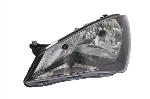 Far fata Stanga (H4 PY21W W21, electric, fara motoras, culoare insert: negru) potrivit SEAT MII -07.16