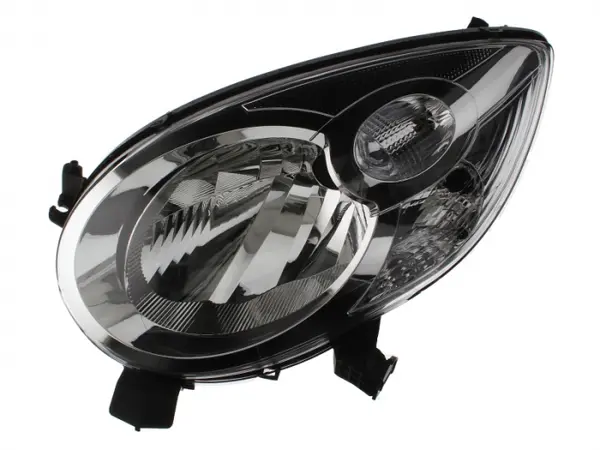 Far fata Stanga (H4 PY21W W5W, electric, fara motoras, culoare insert: negru) potrivit CITROEN C1 -05.12