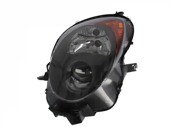 Far fata stanga (H7, electric, cu motor, culoare interior: negru, culoare semnalizator: galben) potrivit ALFA ROMEO MITO, SPIDER