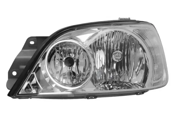 Far fata Stanga (H7 H7, manual, fara motoras, culoare insert: cromat, culoare semnalizator: transparent) potrivit KIA CARNIVAL I, CARNIVAL II