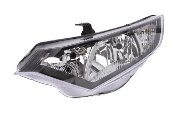 Far fata Stanga (H7 H7 PY21W W5W, electric, cu motor, culoare insert: negru, culoare semnalizator: alb) potrivit HONDA CIVIC IX -10.14