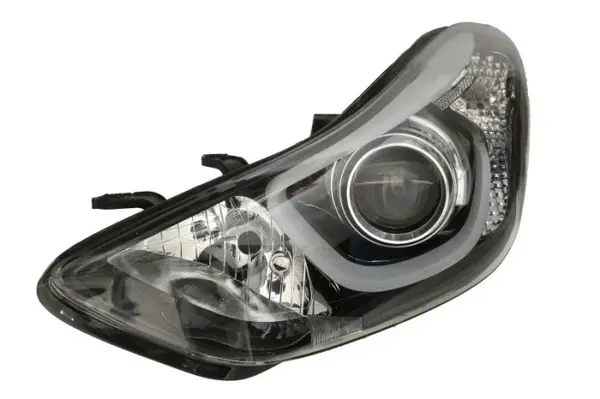 Far fata Stanga (H7 HB3 LED PY21W, electric, fara motoras, culoare insert: cromat, culoare semnalizator: transparent) potrivit HYUNDAI ELANTRA V
