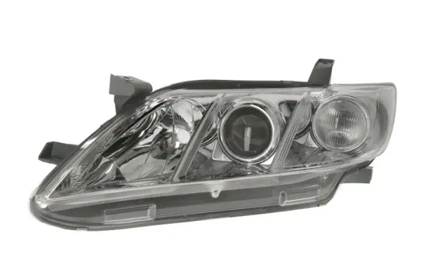 Far fata Stanga (H7 HB3 PY21W W5W, electric, fara motoras, culoare insert: cromat, culoare semnalizator: alb) potrivit TOYOTA CAMRY -12.09