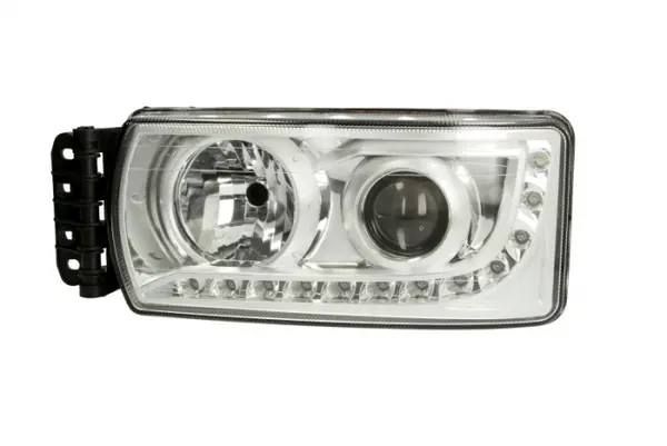 Far fata Stanga (H7 LED, manual, cu controler ECU) potrivit IVECO EUROCARGO IV, EUROCARGO V, STRALIS I, STRALIS II 02.02-