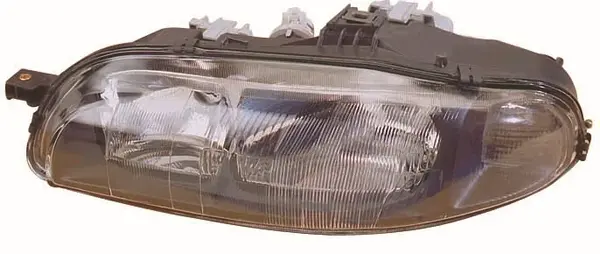 Far fata Stanga (halogen, 2 H1, electric, fara motoras, culoare insert: argintiu) potrivit FIAT BRAVA, BRAVO I 01.96-12.01