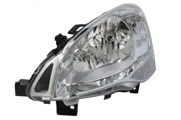 Far fata Stanga (halogen, H4 W5W, electric, cu motor, culoare insert: cromat, culoare semnalizator: transparent) potrivit CITROEN BERLINGO, BERLINGO MULTISPACE, BERLINGO MINIVAN -06.12