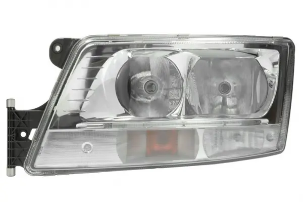 Far stanga (2 H7 H21W LED PY21W, electric, cu motor, cu lumina de zi, culoare insert: crom platinat, culoare indicator: transparent) potrivit MAN TGX I 06.06-09.21