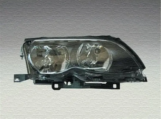 Far stanga (2 H7, reglaj electric, cu motoras, fundal negru) BMW Seria 3 2001-2006