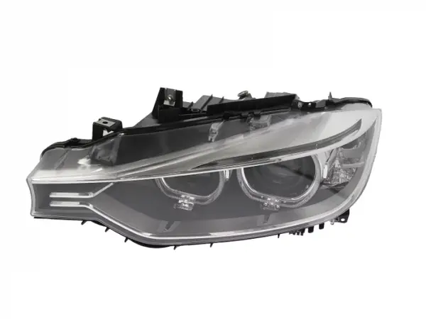 Far stanga (D1S, reglaj electric, fundal gri, Semnalizator transparent) BMW Seria 3 (F30, F80), Seria 3 (F31) 2011-2019