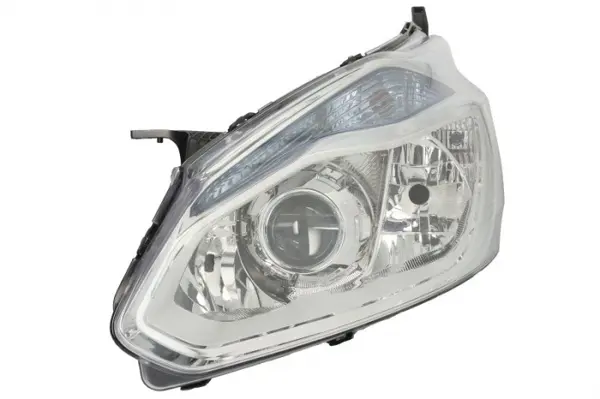Far Stanga (H1 H15 H7 PY21W W5W, electric, cu motor, culoare insert: cromat) potrivit FORD TOURNEO CUSTOM V362, TRANSIT CUSTOM V362 -07.18