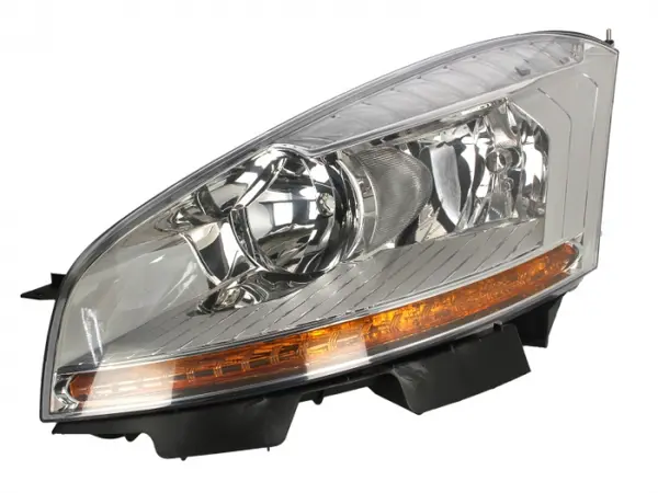 Far Stanga (H1 H21W H6W H7, electric, cu motor, culoare insert: cromat, culoare semnalizator: portocaliu) potrivit CITROEN C4 GRAND PICASSO I, C4 PICASSO I