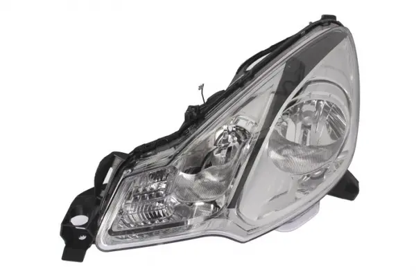Far stanga H1 H7, electric, cu motoras, interior negru CITROEN C3 2 II, DS3