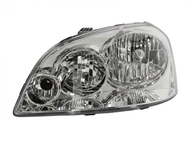 Far stanga (H1 H7, reglaj electric, cu motoras, fundal cromat) CHEVROLET LACETTI, NUBIRA DAEWOO LACETTI, NUBIRA, LIMUZINA COMBI 2003-2009