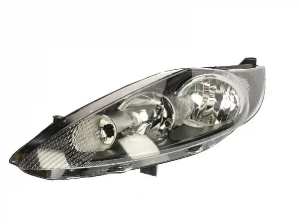 Far stanga (H1 H7, reglaj electric, cu motoras, fundal cromat) FORD FIESTA 2008-2013