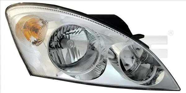 Far stanga (H1 H7, reglaj electric, cu motoras, fundal cromat) KIA CEE D, CEE D SW, PRO CEE D