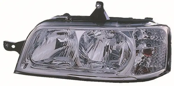 Far stanga (H1 H7, reglaj electric, fundal cromat) CITROEN JUMPER FIAT DUCATO PEUGEOT BOXER 2002-2006