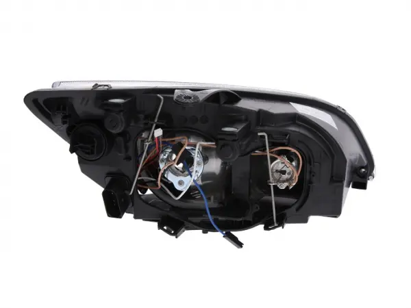 Far stanga (H1 H7, reglaj electric, fundal negru) FORD FOCUS II 2004-2008