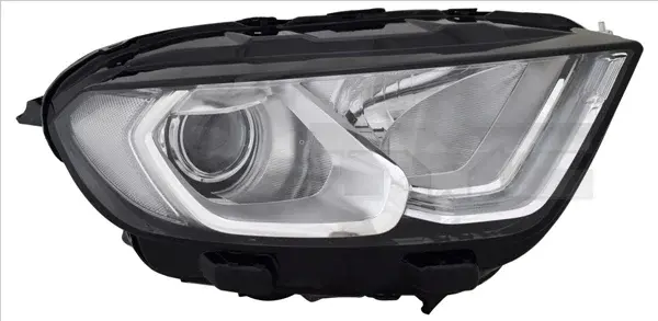 Far Stanga (H1 LED, electric, cu motor, culoare interior: cromat) potrivit FORD ECOSPORT 10.17-