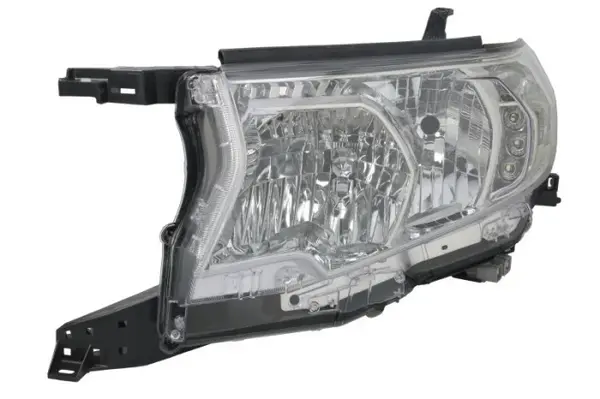 Far Stanga (H11 HB3 LED WY21W, electric, fara motoras) potrivit TOYOTA LAND CRUISER PRADO 08.09-09.17