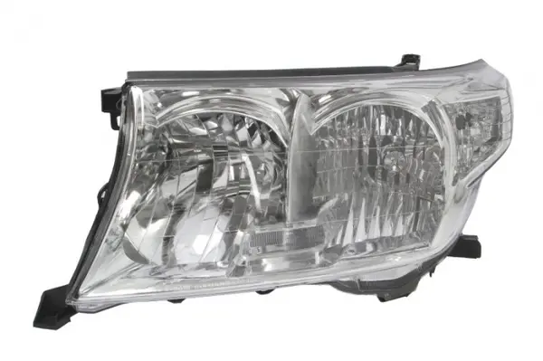 Far stanga (H11 HB3, manual, fundal argintiu, fundal transparent) TOYOTA LAND CRUISER dupa 2008