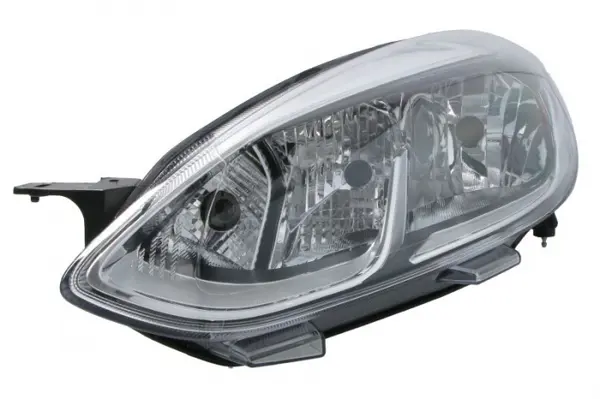 Far stanga (H15 H7, electric, cu motor) potrivit FORD FIESTA VII 05.17-11.21