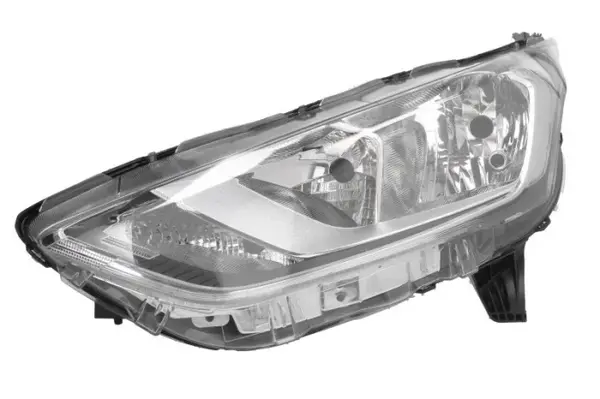 Far Stanga (H15 H7 PW24W W5W, electric, cu motor, culoare insert: alb) potrivit FORD TOURNEO CONNECT V408 NADWOZIE WIELKO, TRANSIT CONNECT 05.18-10.19