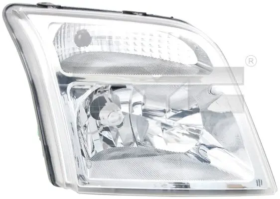 Far stanga (H4, electric, cu motoras, fundal cromat) FORD TRANSIT TOURNEO CONNECT 2002-2006