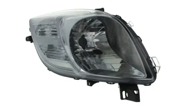 Far Stanga (H4, electric, fara motoras, culoare insert: cromat, culoare semnalizator: galben) potrivit TOYOTA YARIS -11.08