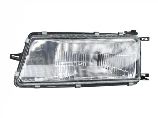 Far stanga H4, electric, fara motoras, culoare interior argintiu potrivit OPEL VECTRA A