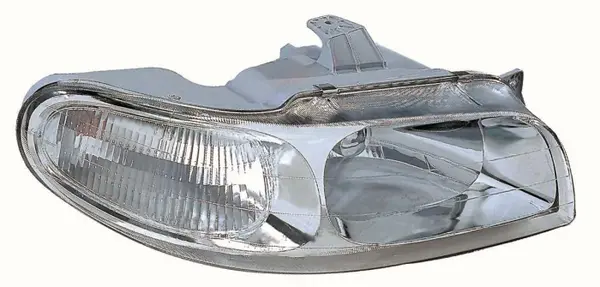 Far stanga (H4, electric, fundal argintiu, fundal transparent) DAEWOO NUBIRA 1997-1999