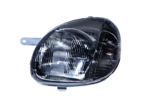 Far stanga (H4, electric, fundal argintiu, fundal transparent) HYUNDAI ATOS 1998-2002