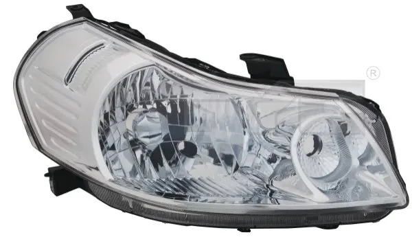 Far stanga (H4, electric, fundal cromat) FIAT SEDICI SUZUKI SX4 2006-2014