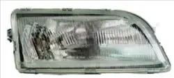 Far stanga (H4, electric, manual, fundal argintiu) VOLVO S40, V40 1995-2000