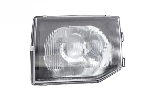Far stanga (H4, fundal argintiu) MITSUBISHI PAJERO 1990-2000