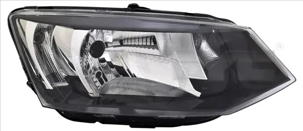 Far Stanga (H4 P21W, electric, cu motor) potrivit SKODA FABIA III 12.14-