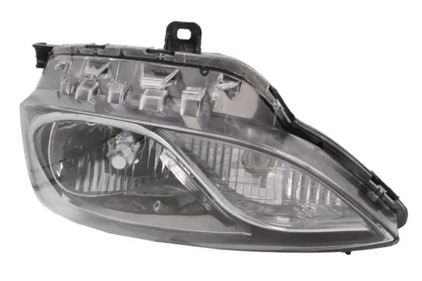 Far Stanga (H4 PY21W W5W, electric, cu motor, culoare insert: negru, culoare semnalizator: alb) potrivit HYUNDAI ACCENT IV