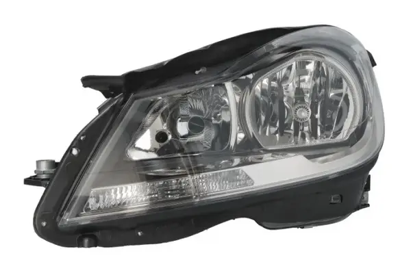 Far Stanga (H7, electric, cu motor, culoare insert: intuneric, culoare semnalizator: transparent) potrivit MERCEDES C (C204), C T-MODEL (S204), C (W204)
