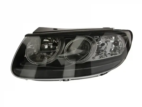 Far Stanga (H7, electric, manual, fara motoras, culoare insert: cromat, culoare semnalizator: transparent) potrivit HYUNDAI SANTA FE II 01.10-