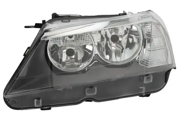 Far Stanga (H7 H7 PY21W W5W, electric, cu motor, culoare insert: negru) potrivit BMW X3 (F25)